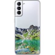 Прозрачный чехол BoxFace Samsung Galaxy S21 FE G990 Green Mountain