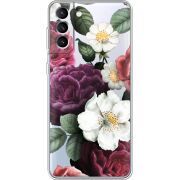 Прозрачный чехол BoxFace Samsung Galaxy S21 FE G990 Floral Dark Dreams