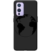 Черный чехол BoxFace OnePlus 9 Earth