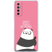 Чехол BoxFace Tecno Camon 17P Dont Touch My Phone Panda