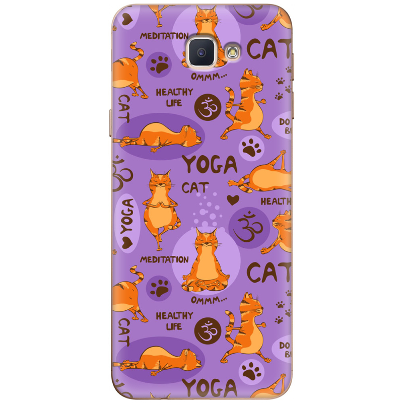 Чехол Uprint Samsung Galaxy J5 Prime G570F Yoga Cat