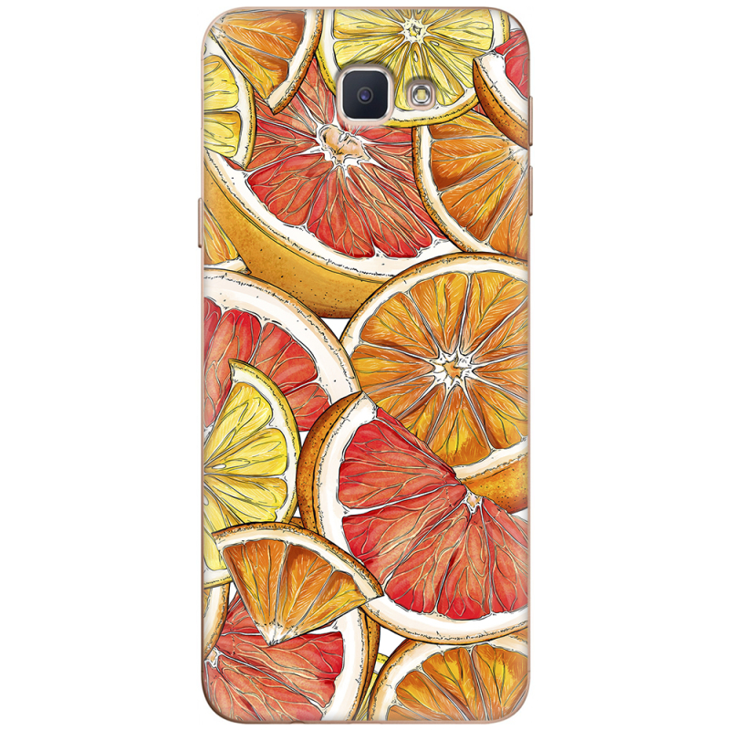 Чехол Uprint Samsung Galaxy J5 Prime G570F Citrus Pattern
