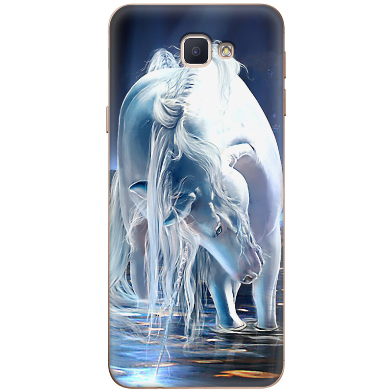 Чехол Uprint Samsung Galaxy J5 Prime G570F White Horse
