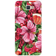Чехол Uprint Samsung Galaxy J7 Prime Tropical Flowers