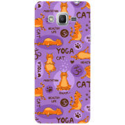 Чехол Uprint Samsung Galaxy J2 Prime G532F Yoga Cat
