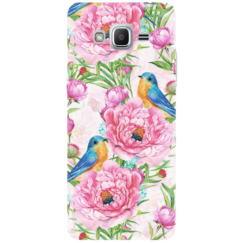 Чехол Uprint Samsung Galaxy J2 Prime G532F Birds and Flowers