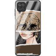Защитный чехол BoxFace Glossy Panel Samsung Galaxy M22 (M225) Skull-Girl