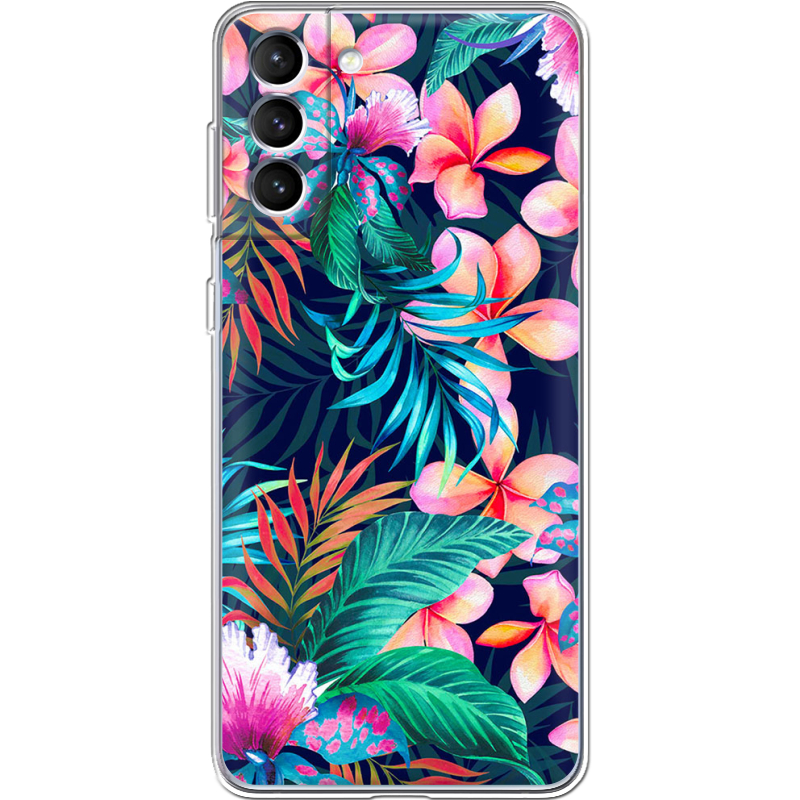 Чехол BoxFace Samsung Galaxy S22 Plus (S906) flowers in the tropics