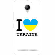 Чехол Uprint Lenovo C2 Power K10a40 I love Ukraine