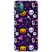 Чехол BoxFace Nokia G21 Halloween Purple Mood