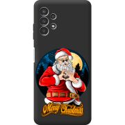 Черный чехол BoxFace Samsung Galaxy A32 5G (A326) Cool Santa