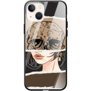 Защитный чехол BoxFace Glossy Panel Apple iPhone 13 Skull-Girl