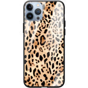 Защитный чехол BoxFace Glossy Panel Apple iPhone 13 Pro Max Leopard Print