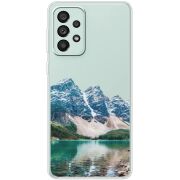 Прозрачный чехол BoxFace Samsung Galaxy A73 (A736) Blue Mountain