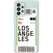 Прозрачный чехол BoxFace Samsung Galaxy A73 (A736) Ticket Los Angeles