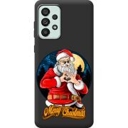 Черный чехол BoxFace Samsung Galaxy A73 5G (A736) Cool Santa
