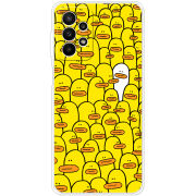 Чехол BoxFace Samsung Galaxy A23 (A235) Yellow Ducklings