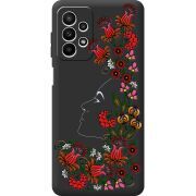 Черный чехол BoxFace Samsung Galaxy A23 (A235) 3D Ukrainian Muse