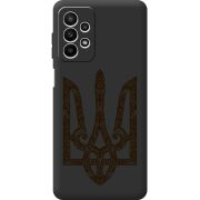 Черный чехол BoxFace Samsung Galaxy A23 (A235) Ukrainian Trident