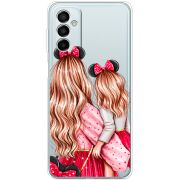 Прозрачный чехол BoxFace Samsung Galaxy M23 5G (M236)  Mouse Girls