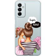 Прозрачный чехол BoxFace Samsung Galaxy M23 5G (M236)  Super Mama and Daughter