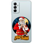 Прозрачный чехол BoxFace Samsung Galaxy M23 5G (M236)  Cool Santa