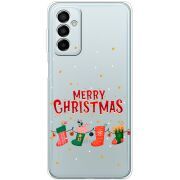 Прозрачный чехол BoxFace Samsung Galaxy M23 5G (M236)  Merry Christmas