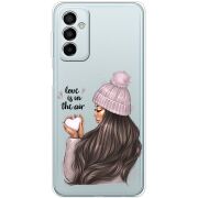 Прозрачный чехол BoxFace Samsung Galaxy M23 5G (M236)  love is in the air