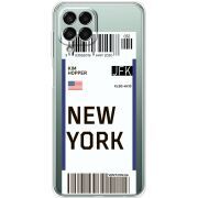 Прозрачный чехол BoxFace Samsung Galaxy M33 5G (M336)  Ticket New York