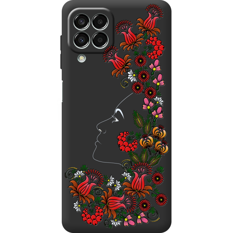 Черный чехол BoxFace Samsung Galaxy M33 5G (M336) 3D Ukrainian Muse