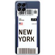 Прозрачный чехол BoxFace Samsung Galaxy M53 5G (M536)  Ticket New York