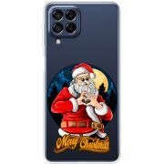 Прозрачный чехол BoxFace Samsung Galaxy M53 5G (M536)  Cool Santa