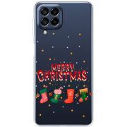 Прозрачный чехол BoxFace Samsung Galaxy M53 5G (M536)  Merry Christmas