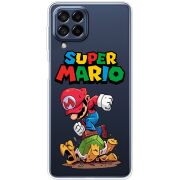 Прозрачный чехол BoxFace Samsung Galaxy M53 5G (M536)  Super Mario