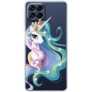 Чехол со стразами Samsung Galaxy M53 5G (M536)  Unicorn Queen