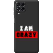 Черный чехол BoxFace Samsung Galaxy M53 5G (M536) I'm Crazy