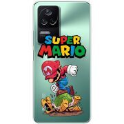 Прозрачный чехол BoxFace Poco F4 Super Mario