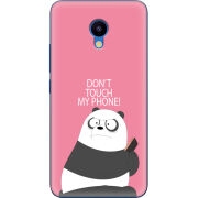 Чехол Uprint Meizu M5 Dont Touch My Phone Panda