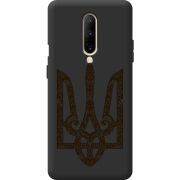 Черный чехол BoxFace OnePlus 7 Pro Ukrainian Trident