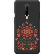Черный чехол BoxFace OnePlus 7 Pro Ukrainian Ornament
