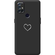 Черный чехол BoxFace OnePlus Nord N10 My Heart