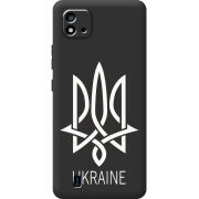 Черный чехол BoxFace Realme C11 2021 Тризуб монограмма ukraine