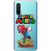 Прозрачный чехол BoxFace OnePlus Nord CE 5G Super Mario