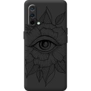 Черный чехол BoxFace OnePlus Nord CE 5G Eye