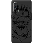 Черный чехол BoxFace OnePlus Nord CE 5G Bear King