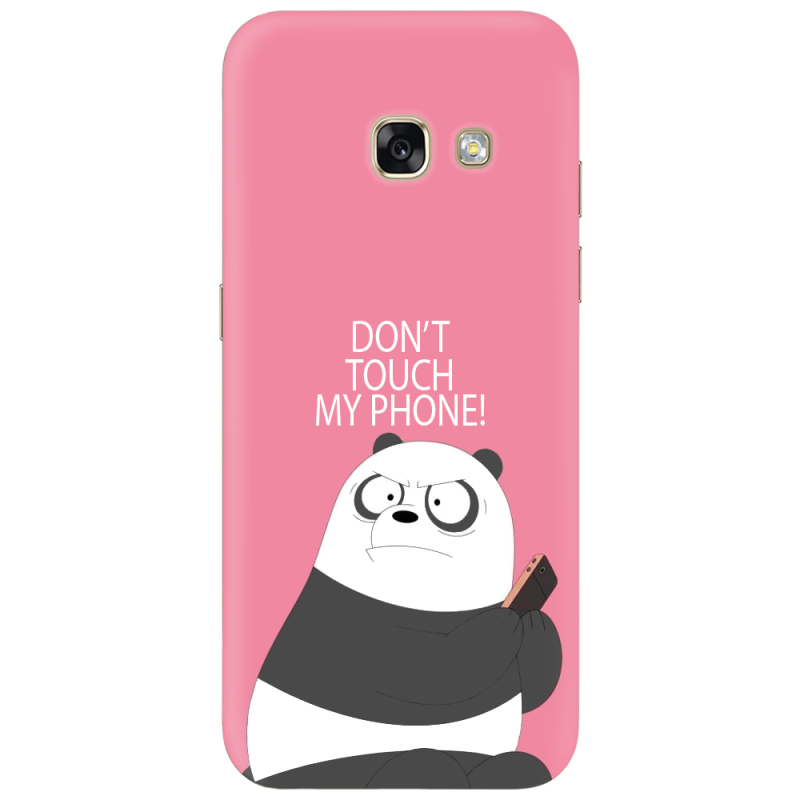 Чехол Uprint Samsung A520 Galaxy A5 2017 Dont Touch My Phone Panda