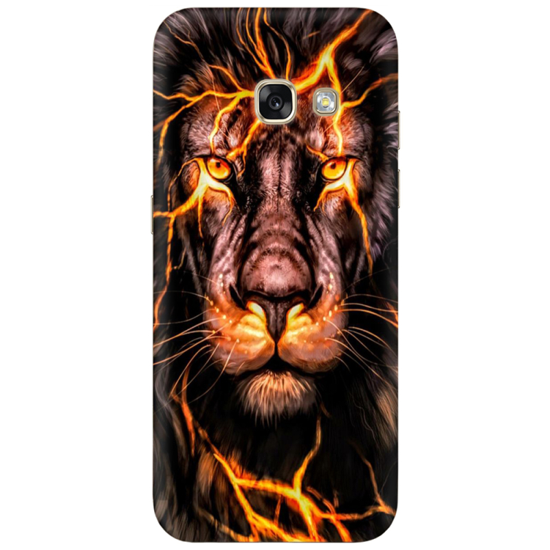 Чехол Uprint Samsung A520 Galaxy A5 2017 Fire Lion