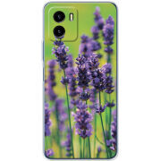 Силиконовый чехол BoxFace Vivo Y15S Green Lavender