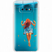Чехол Uprint Samsung G970 Galaxy S10e Girl In The Sea
