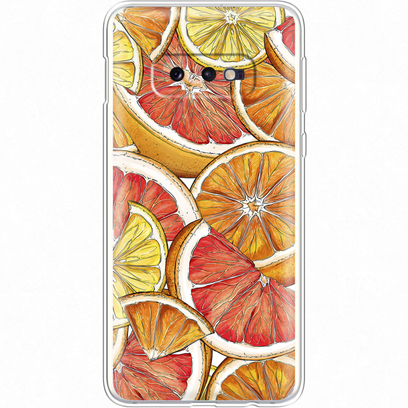 Чехол Uprint Samsung G970 Galaxy S10e Citrus Pattern